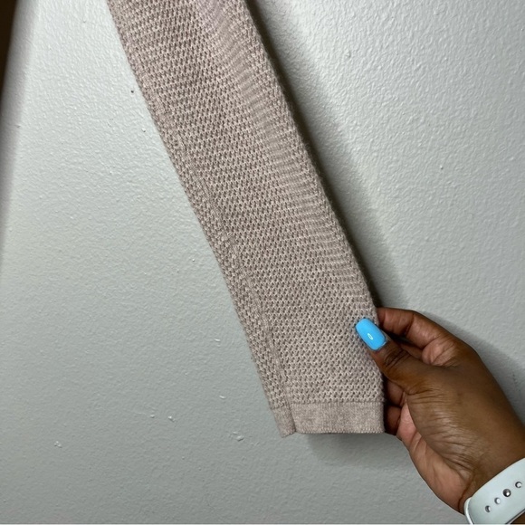 Saks Fifth Avenue 100% Cashmere Cowl Neck Sweatshirt Small Split Back Lightweigh - Picture 3 of 9